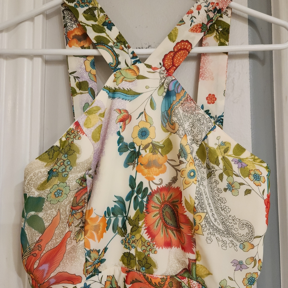 Lulu's Multicolor Floral Maxi Dress - Picture 6 of 15